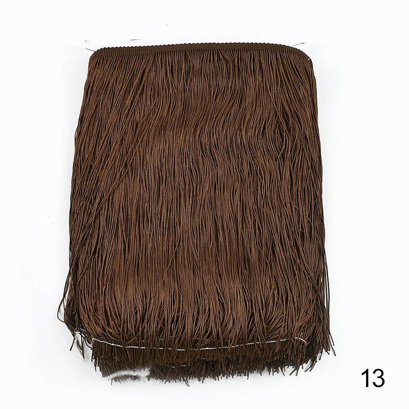5/8/10M 30cm Long Tassel Fringes for Curtains Lace Trims Dress Fringe Trim Decorative Trimmings Stitching DIY Sewing Accessories