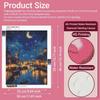 Diamond painting starry night town landscape DIY 5D home room wall decoration art kit
