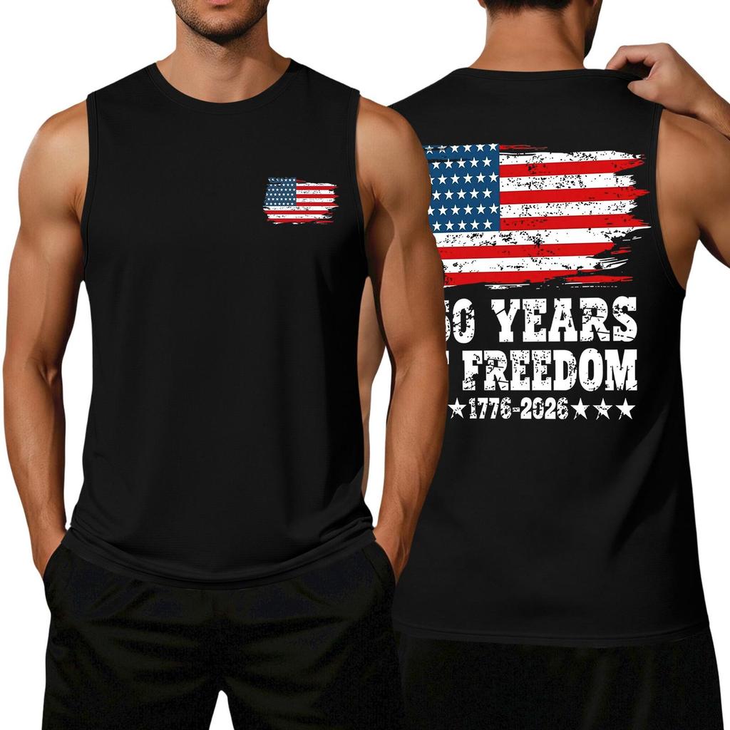 Camisas Patrióticas para Hombre del 4 de Julio USA Camisetas sin Mangas Musculares