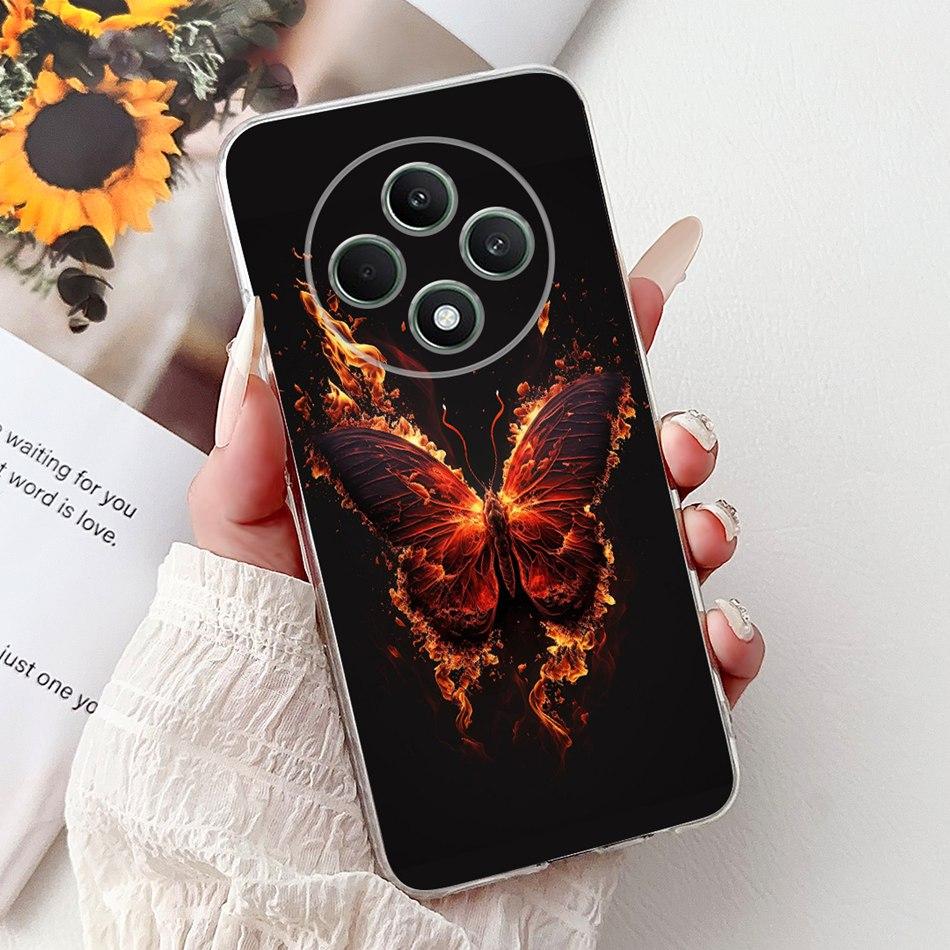 For OPPO Reno12 F CPH2637 Fashion Cool Patter Phone Case For Oppo Reno 12F Reno12 FS 5G Soft Silicone TPU Cases