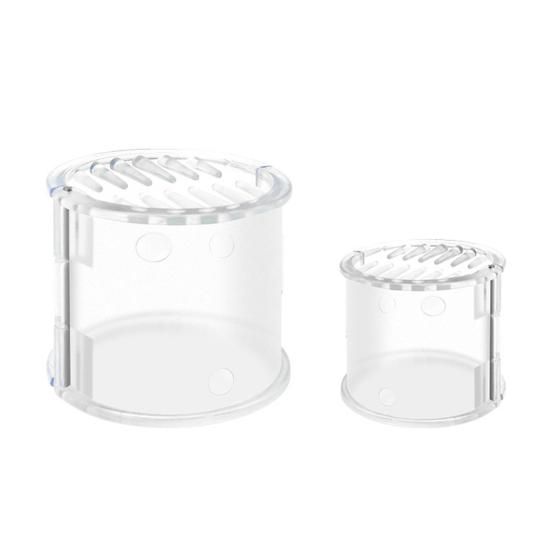Damen Haarnadel Anti-Rutsch Kammzähne Hoher Pferdeschwanz Haarspange Schnallen-Design Transparent