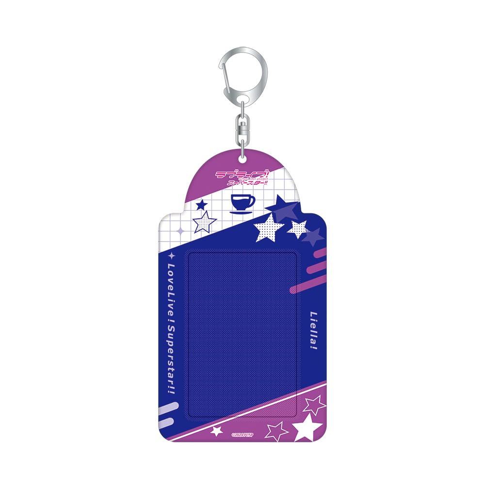 KADOKAWA Love Photo Card Keychain Valentine2025 Hazuki Koi H141 X W81mm Metal Live! Superstar!! Ver. Approx. PVC,