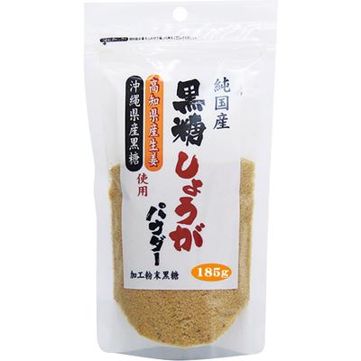 Aji-Gen Black Sugar Ginger Powder (Pure Domestic) 185g Other (check Locks, Tongue Cleaners, Etc.) Natural Foods Other (check Locks, Tongue Cleaners, E