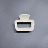 Soft Silicone Square Hair Claw 6.2CM Small Claw Clips Anti-collision Durable Hair Clips Hair Accessories for Women Girl