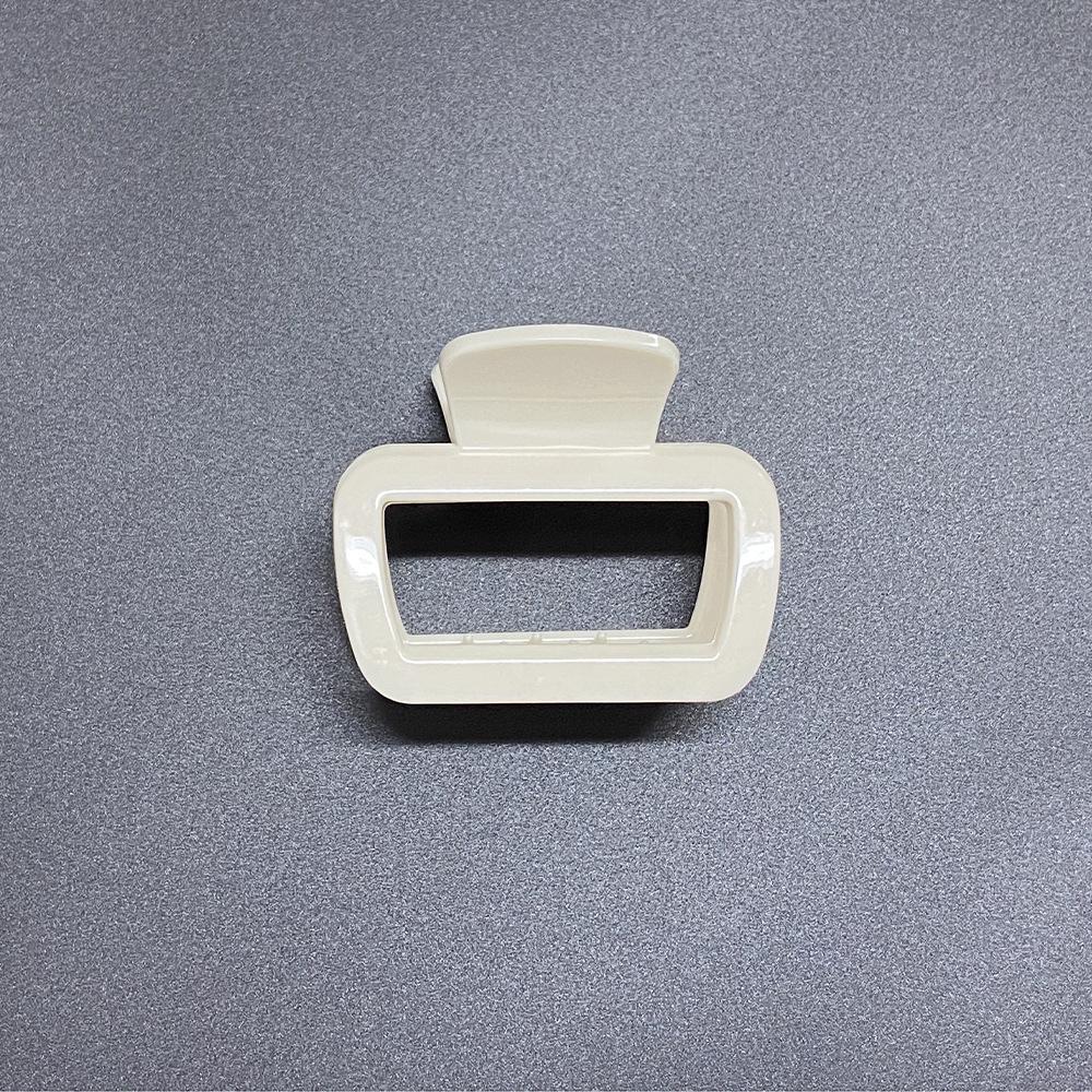 Soft Silicone Square Hair Claw 6.2CM Small Claw Clips Anti-collision Durable Hair Clips Hair Accessories for Women Girl
