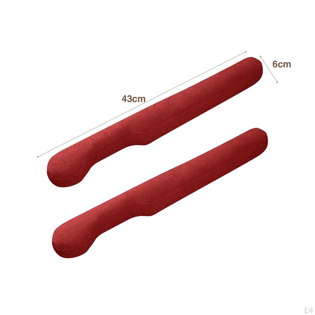 2 Pieces Car Seat Gap Fillers Crevice Plug Drop Blocker Fill The between and Console