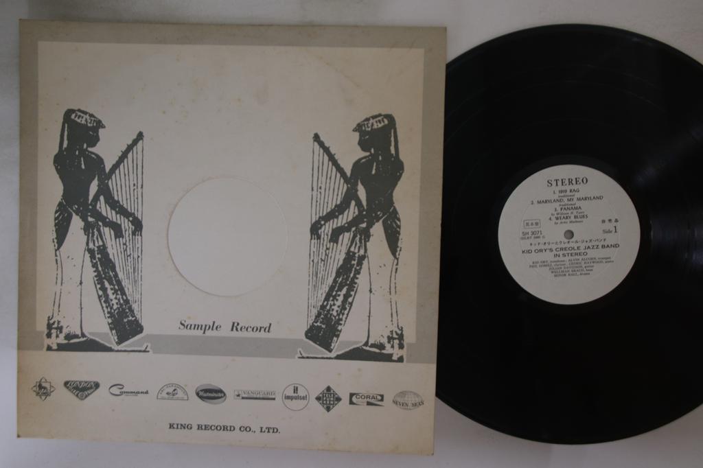 LP Record KID ORY - Kid Ory's Creole Jazz Band In Stere SH3071PROMO GOOD TIME JAZZ Japan Jazz Used