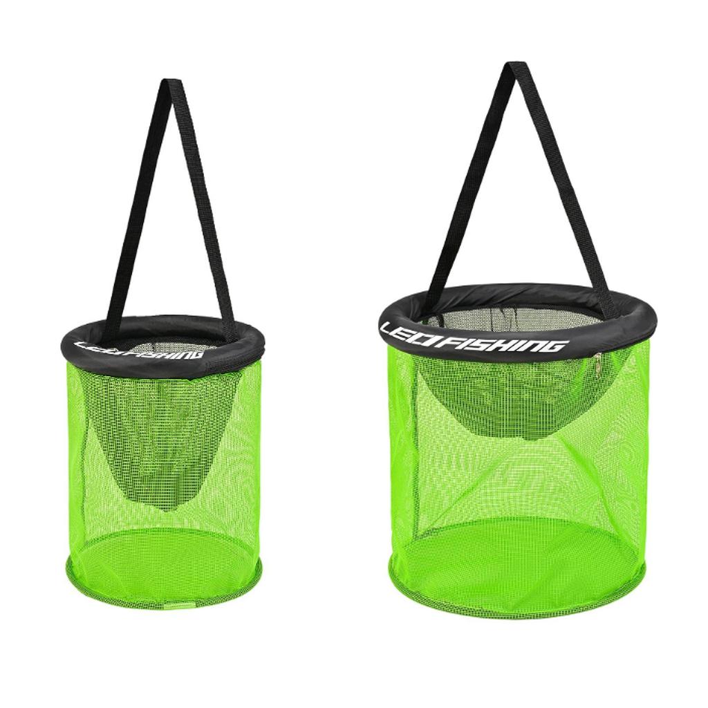 Floating Fishing Net Fishing Accessories Practical Lightweight Multifunction Sturdy Nylon Net Fish Baits Bag for Outdoor Pond