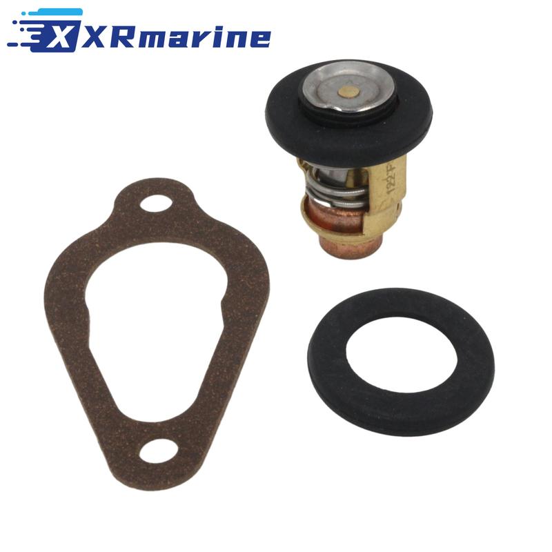 Термостат Сборка системы охлаждения лодочного мотора TOHATSU 2-40 л.с. 122℉ 50℃ для TOHATSU 2-40 л.с. 3H6-01030-0 350-01030-1 345-01030-1 346-01030