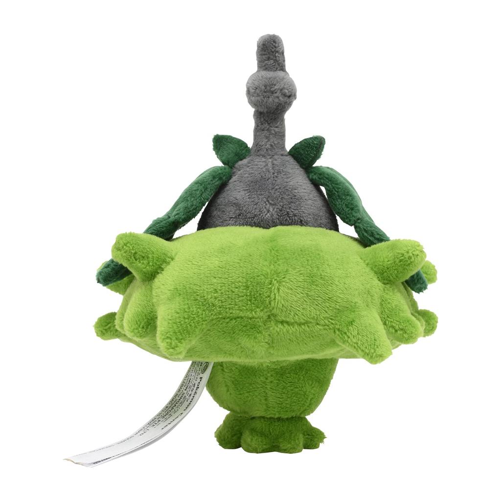 Pokémon Center Original Plush Toy Pokémon Fit Madame Minnow (Grass Minnow) 14.5 X 12 X 10.5 Cm (H X W X D)