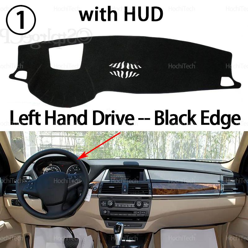 Dashboard Cover Avoid Light Anti-Slip Anti-dirty Mat Pad Sunshade Dashmat Protect for BMW X5 E70 X6 E71 2007-2013 LHD RHD