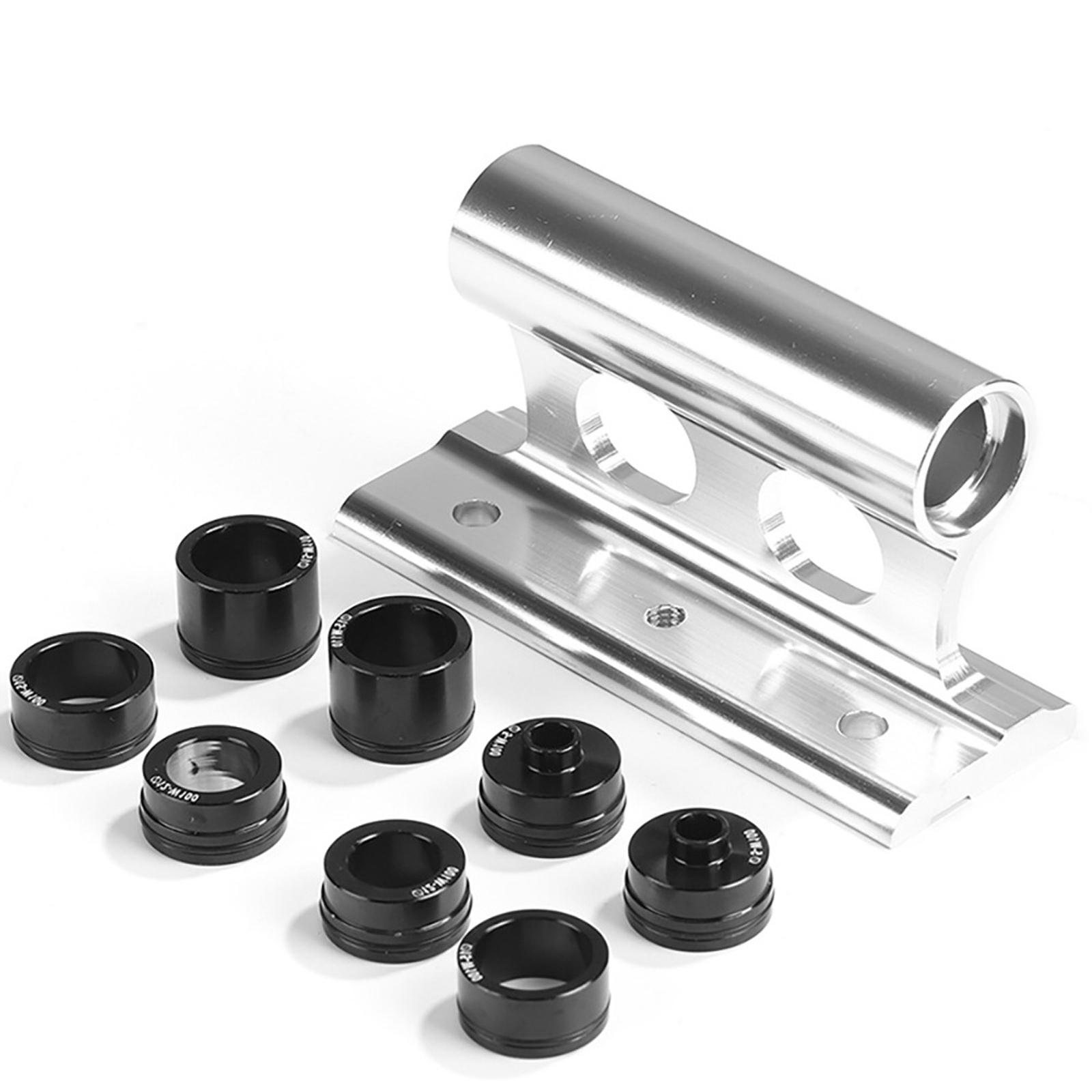 

Heavy Type Bike Fork Mount Rack Compacts Aluminum Bicycles Fork Holders for Multiple Bicycles Types серебряный