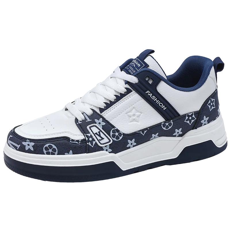 Sapatos de Plataforma Versáteis e Confortáveis para Homem, Estilo Coreano Moderno, Sapatos Casuais Esportivos, Nova Chegada, Verão, Calçado Masculino da Moda