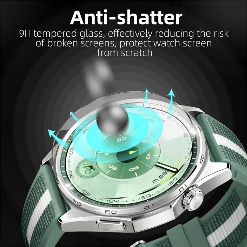 Easy Install Tempered Glass For Huawei Watch GT6 Pro GT6 41mm 46mm Screen Protector Cover For Huawei GT5 Pro 42/46mm Accessories