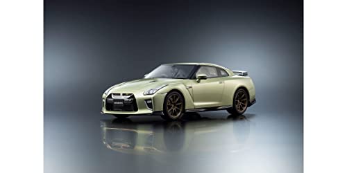 samurai 1/18 scale Nissan GT-R Premium Edition T-Spec Millennium Jade (finished product)
