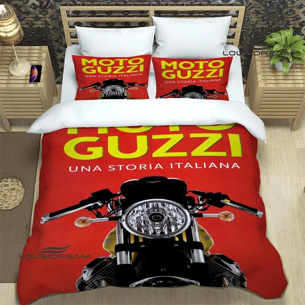 Guzzi motorcycle printed Bedding Sets exquisite bed supplies set duvet cover bed comforter set bedding set luxury birthday gift