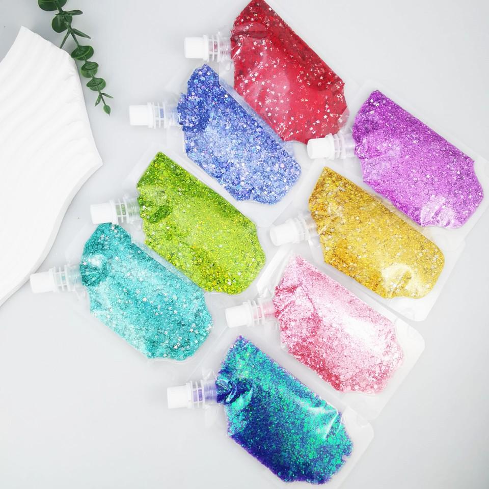 Gel Sequins Pearlescent Eye Makeup Stage Makeup Gel Sequins Photo Hair Makeup Glitter