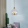 European Clear Glass Chandeliers Restaurant Bar Kitchen Bedroom Hanging Light Fixtures G9 Bulb Loft Deco Dropshipping