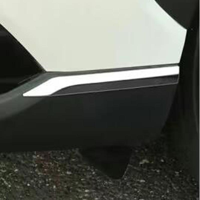 Stainless Steel Car Front+Rear Bumper Corner Protector Trim Exterior Accessories For Toyota Corolla Cross XG10   2024+
