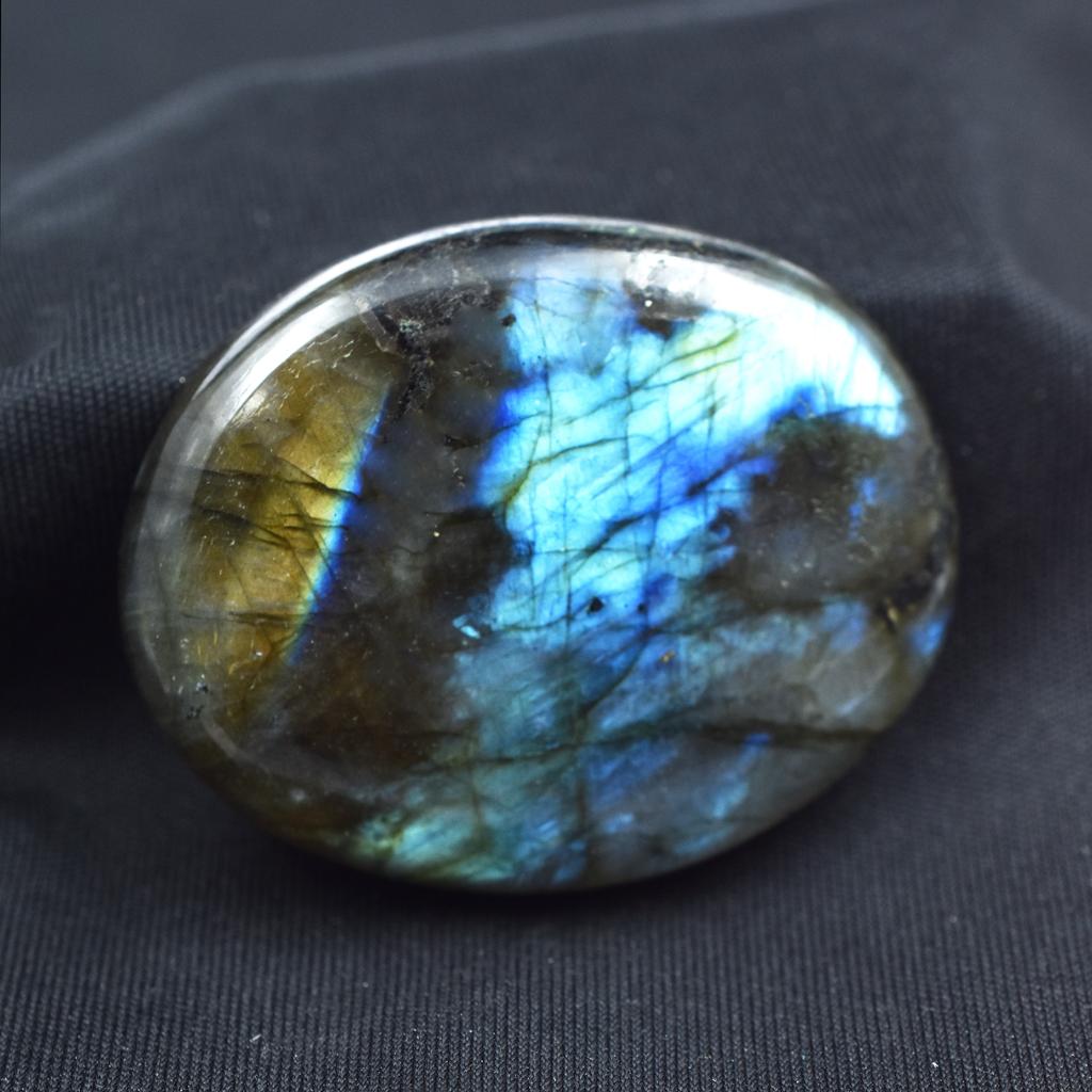 Oval Shape Labradorite 185.20 Carat Natural   Loose Gemstone