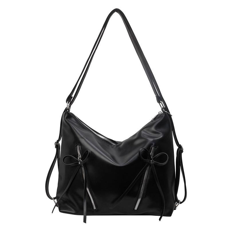 2025 New Bow Backpack Bag Women's Fashion Korean Tote Bag Casual Large Capacity Shoulder Backpack