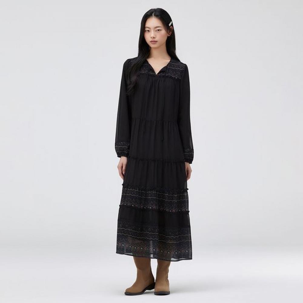 Thursday Island Chiffon Dress T262mop133w