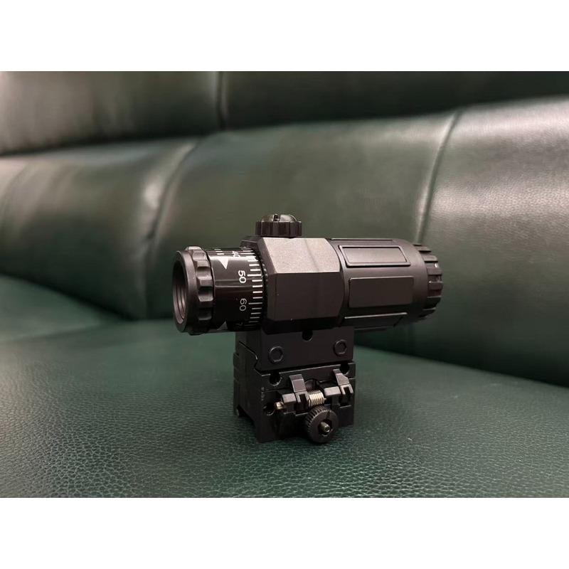 G33 G43 Sight Fixed 3x 5x Magnifying Glass Sight Holographic Sight Red Dot Sight Quickly Install Toy Gun Sight
