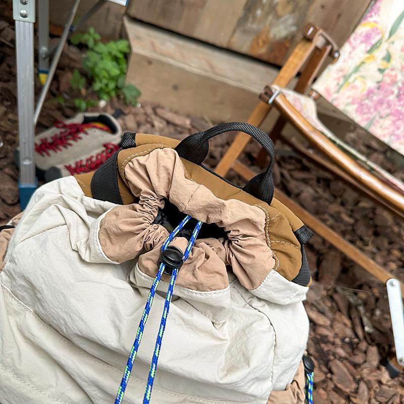 Sport Lightweight Backpack Student Schoolbag Drawstring Backpack