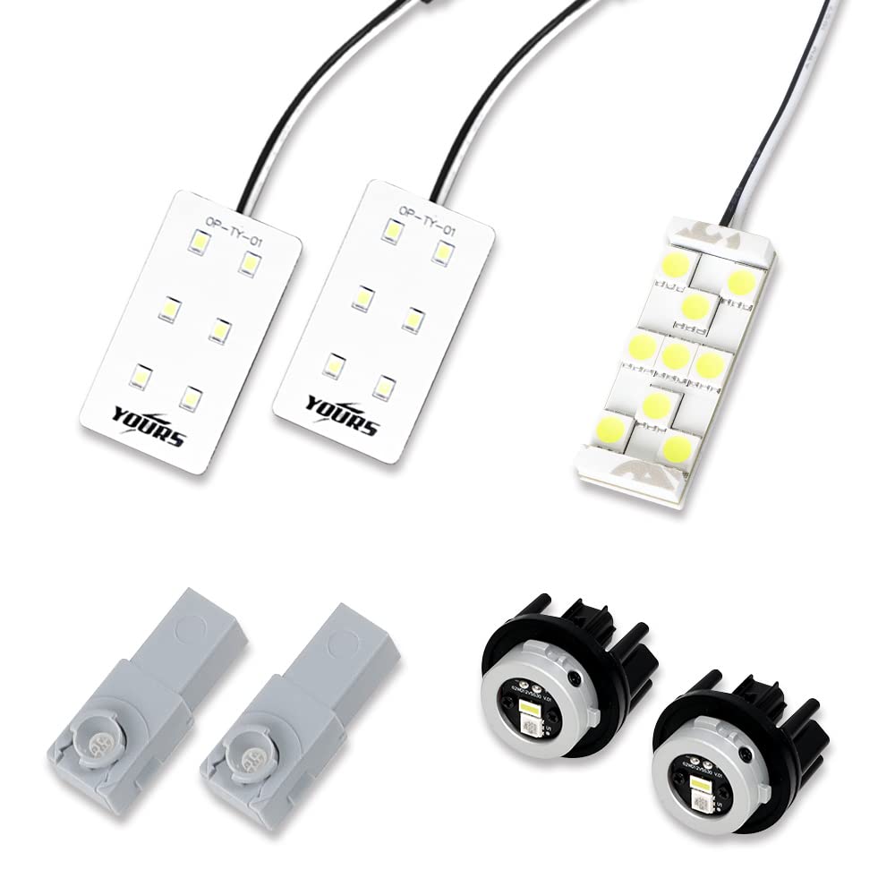 

YOURS Prius 60 Series Exclusive LED Set Luggage Foot Lamps and Reverse PRIUS Custom Parts Accessories Toyota TOYOTA S 4-Piece [Vanity Lamps, Lamps,