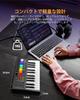 OYAYO MIDI Keyboard, 25 Keys, Velocity Sensitive, 8 Backlit Drum Pads, 8 Knobs, MIDI Compatible, USB Powered, ARP Arpeggiator, OLED Display, Pitch Con