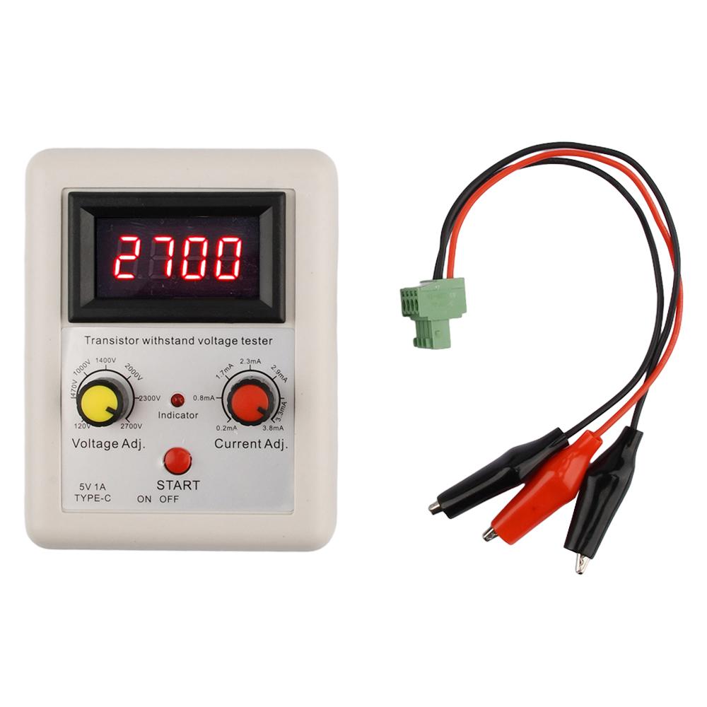 

LCR DC120-2700V Transistor Tester Multimeter Display Tester MOS/IGBT Diode Triode Capacitor Resistor Transistor червоний