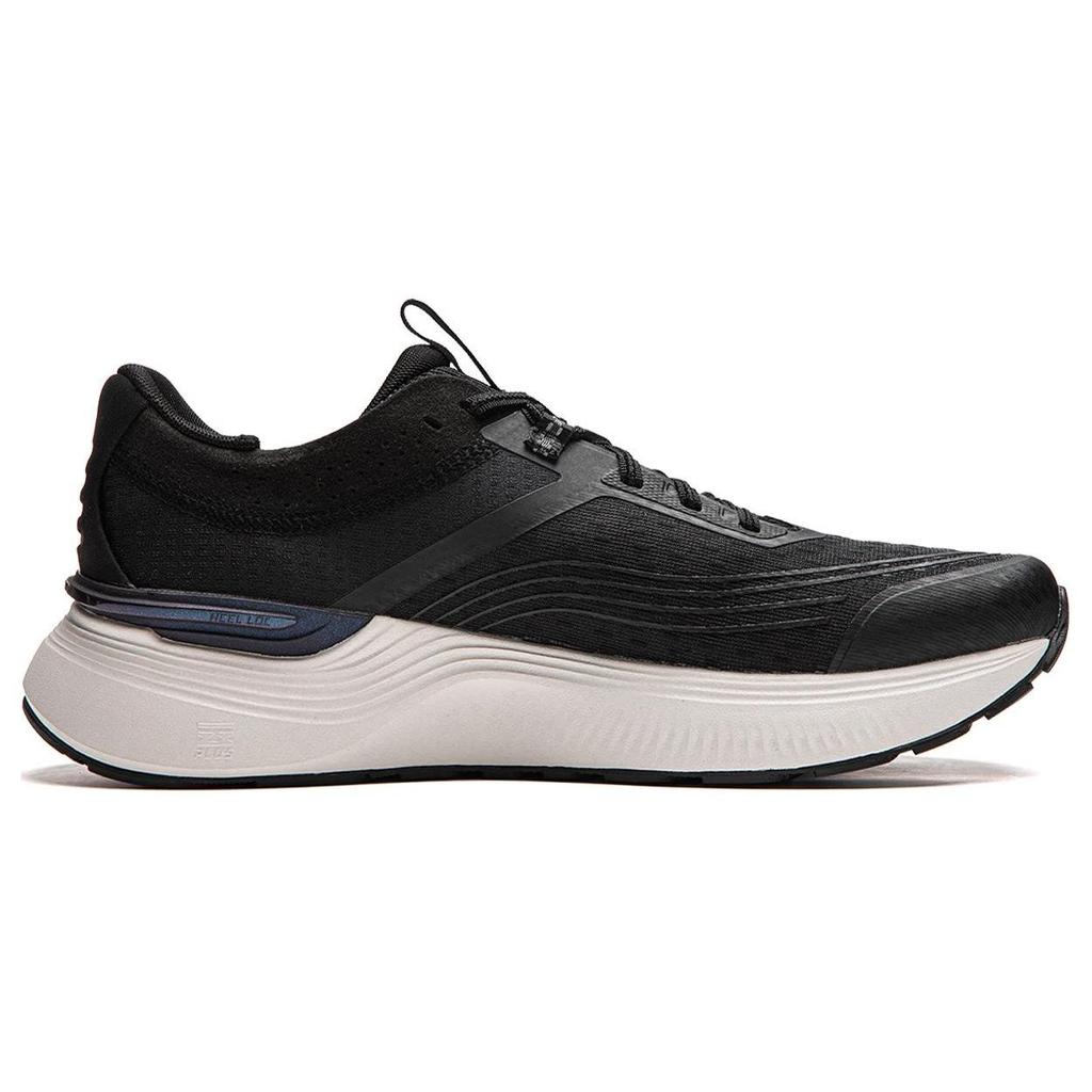 Li-Ning Light And Shadow Element Reflective Support Durable Non-Slip Low-Top Running Shoes Men Sneaker Black ARHU027-3