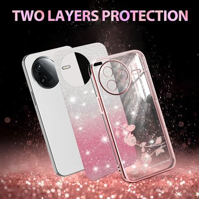KADEM For Xiaomi Civi 5 Pro 5G Case Flower TPU Flexible Gradient Phone Cover