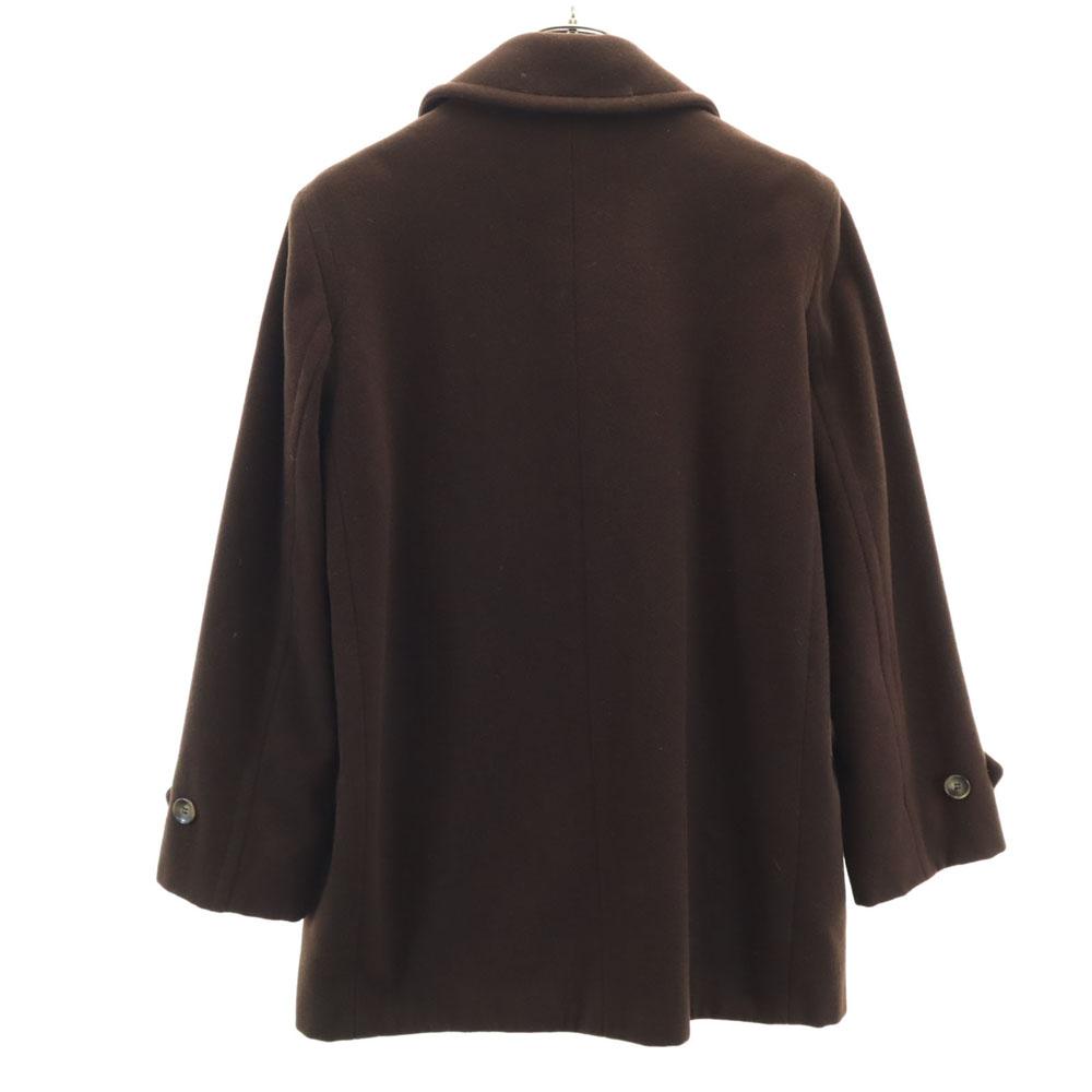 MAX&CO Made In Italy Wool Blend Long Coat 42 Brown Women Used