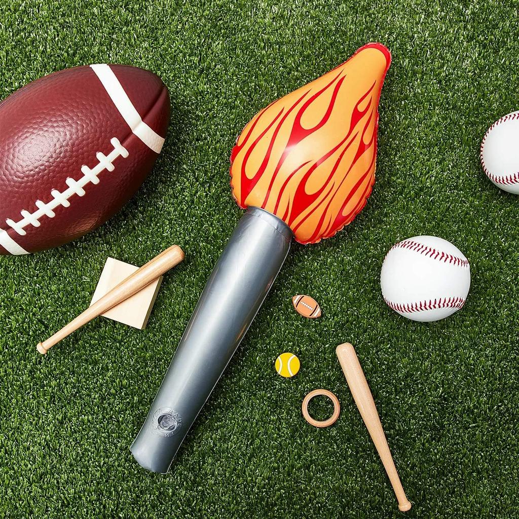 Pcs 1/5 Inflatable Torch Toy For Kids Pretend Play Fun Torch Inflates For Halloween Cosplay Themed Party Sports Games