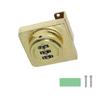 Glass Showcase Door Lock 3Digit Combination Cabinet Lock Lockers Keyless Lock Privacy Password Lock for Office Home