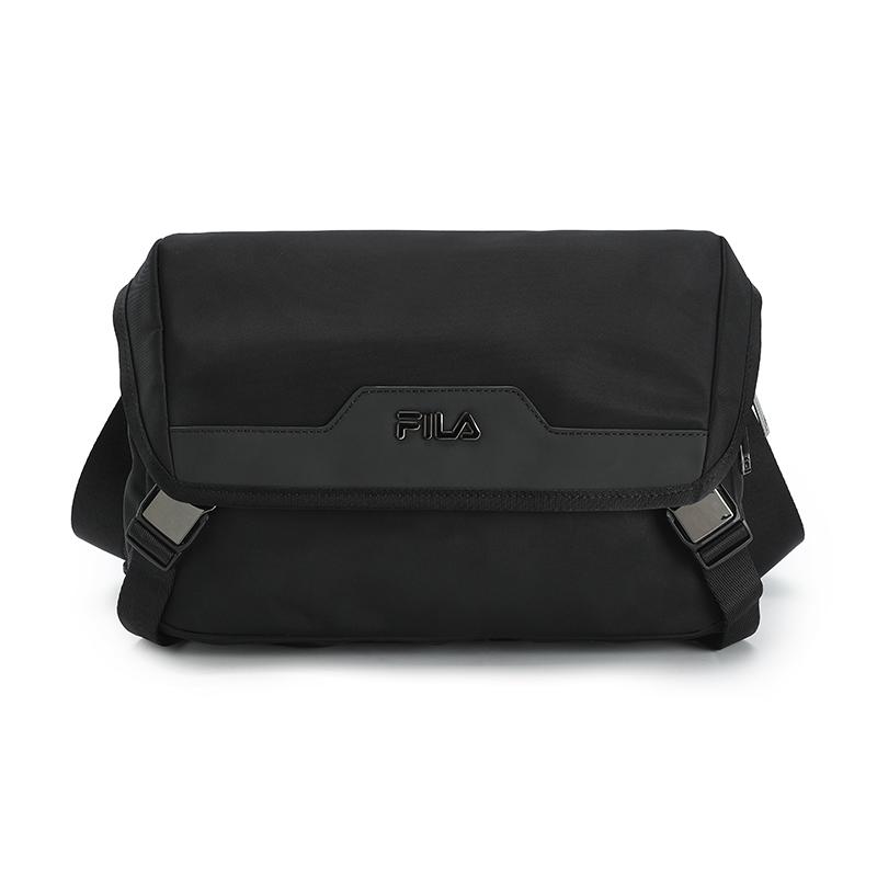 

Новые тканевые сумки кроссбоди FILA WHITE обычного размера, мужские, черные F13M543104FBK 31.0*6.6*20.1CM