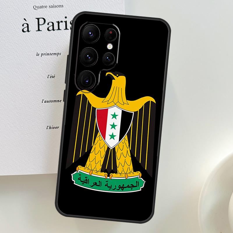 Iraqi Iraq Flag Case For Samsung Galaxy S26 Ultra S25 S24 S23 S21 S22 Ultra S10 S20 Plus S25 FE Phone Cover