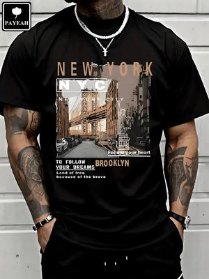 The New Mens Tshirt for the Summer of 2025 Features a Casual Fashionable Comfortable Soft and Breathable 3D Pattern Print