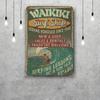 surf curse Vintage Metal Tin Signs Posters Decor Retro Metal Plaque Wall Art Decor for Garage Bar