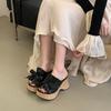 Women's Wedge Heel Bowknot Outdoor Wear Sandals - Perfect for Daily Wear