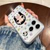 Flower Xiaoyu is suitable for Apple 17promax mobile phone case 14 15 16 soft case 13pro fine hole X space case.