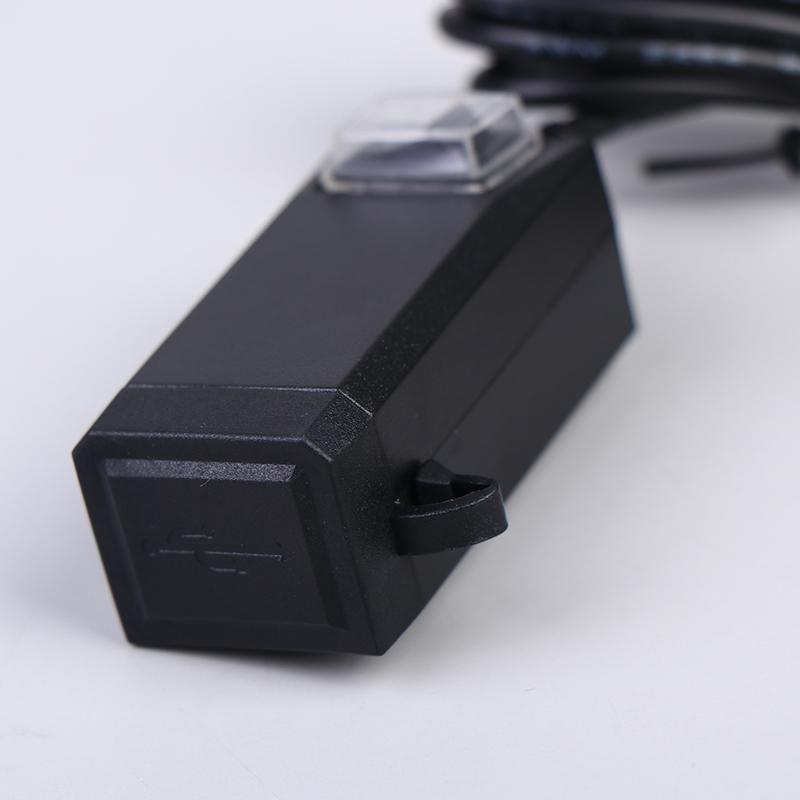 Motorcycle Vehicle-Mounted Charger Waterproof Usb Adapter 12V Phone Dual Usb Port Quick Charge 3.0 With Switch Moto Accessory