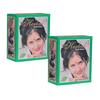 Herbul Black Henna Powder for Hair ( Pack of 2)| Herbal Hair Color for Men & Women | Rich Natural Black Color | Grey Hair Coverage | Nourishes & Stre