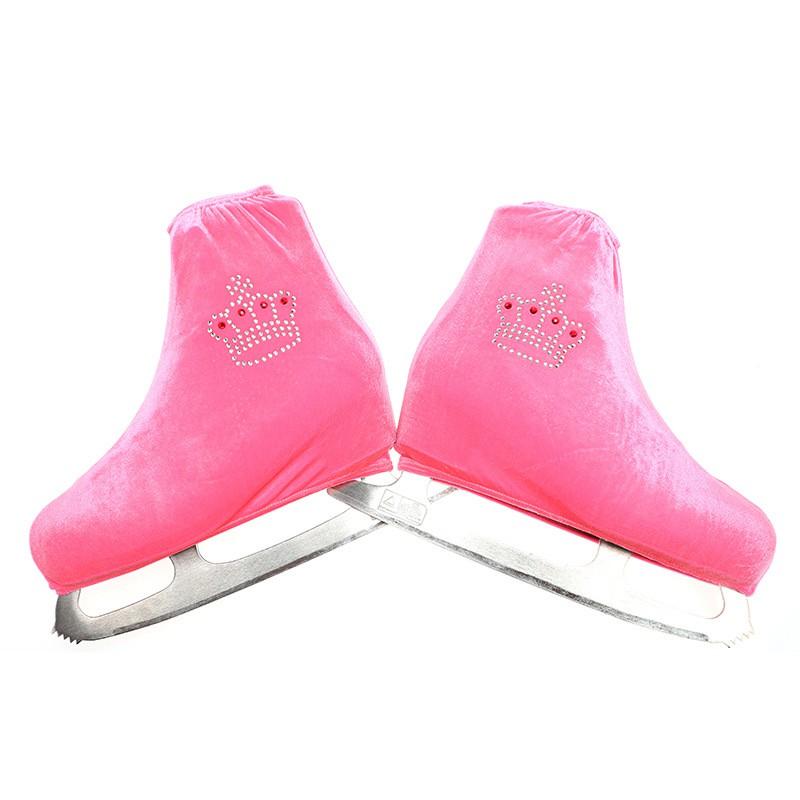 24-Color Velvet Skate Socks Figure Skating Roller Skates Unisex Kids Adult Stretch Fit Comfortable Stage Performance