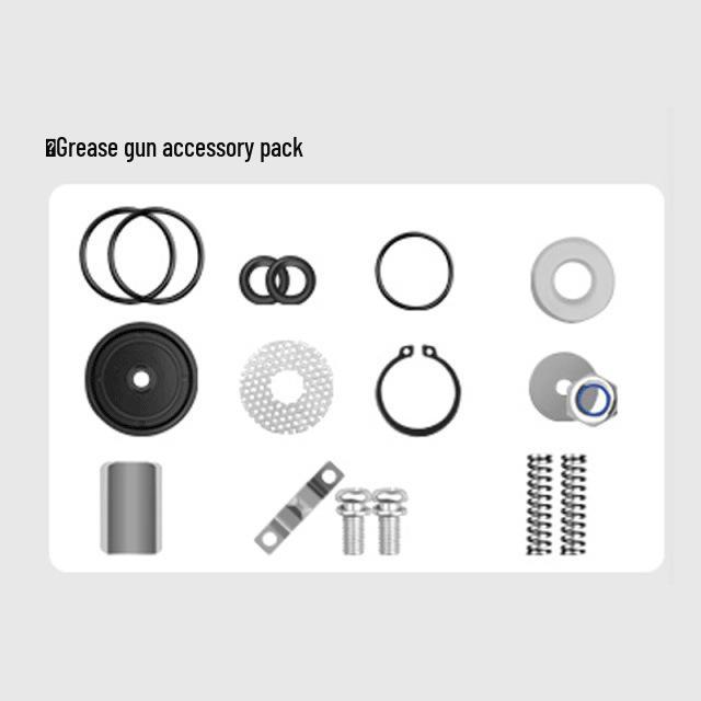 Green Forest High-Pressure Manual Locking Grease Gun Nozzle Set