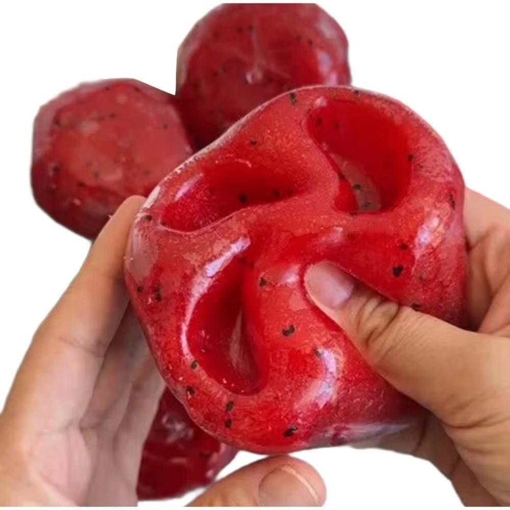 Super Soft Watermelon Squeezed Toy Creative Fruits Pinch Sensory Stress Ball Children's Gifts