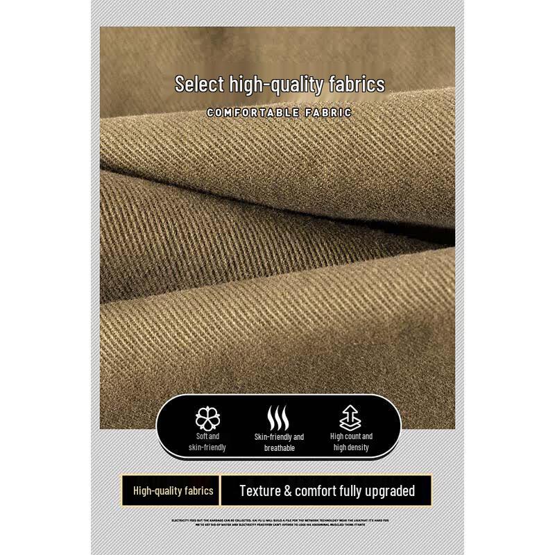 Yalu Men's Cotton Loose Fit Bootcut Cargo Pants