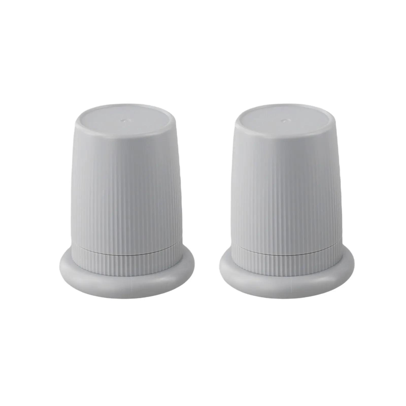 

Adjustable Furniture Risers for Sofas Beds Tables and Chairs 2PCS Set with Anti Slip Design for Enhanced Stability сірий