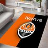 Custom Personalization FC Shakhtar Donetsk Area Rug - Perfect For Kitchen, Bathroom,Laundry Room Decor Large Size Available,Gift All Seasons